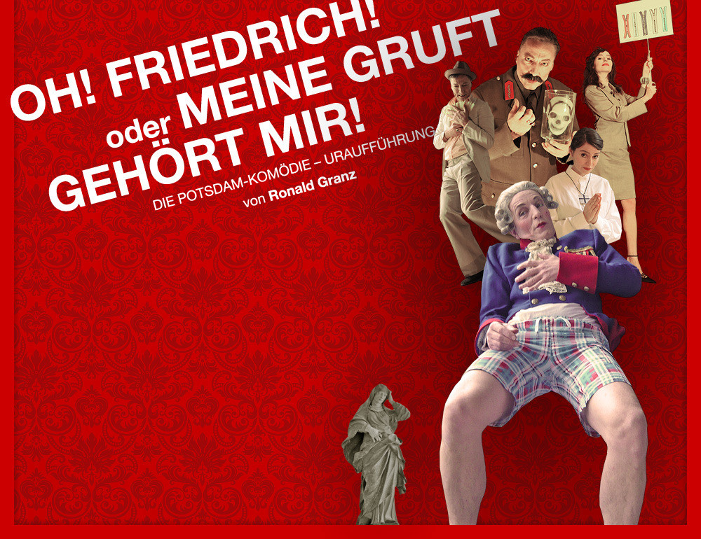 Poster Aufführung Oh Friedrich